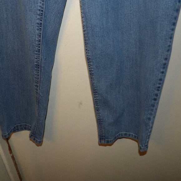 JMS Stretch Classic Denim Straight Leg Lighter Wash Jeans Sz 26W Short - Picture 3 of 6
